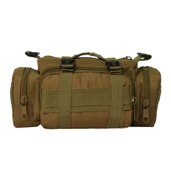 

Camouflage Camera Storage Portable Outdoor Single Shoulder Multi Pockets Cycling Lightweight Sports Waist Bag Practical Tactical