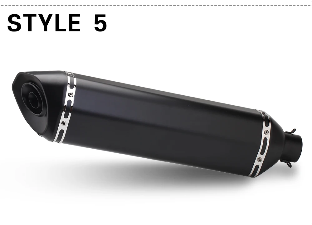 Модификация мотоцикла 51MM150 Ninja 250 Highway Saiyongyuan 350R25/R3 большая шестиугольная выхлопная труба Универсальная