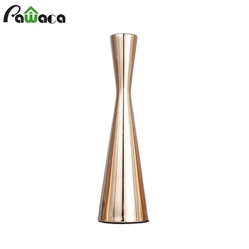 

Small Waist Creative Candlestick Stand Exquisite Plating Metal Iron Candle Holder Wedding Decoration Bar Party Home Table Decor