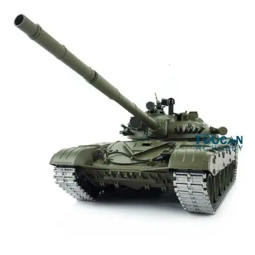 Heng Long 1/16 6 0 обновленная Россия T72 RTR RC Tank 3939 360 Turret Red Eyes TH15066 | Игрушки и хобби