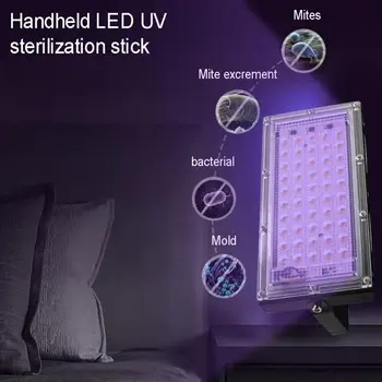 

LED Projection UV Sterilizer Lamp Module 50W 110v 220V Sterilization Aluminum Floodlight 6500K Ultraviolet Light Sterilizer Lamp
