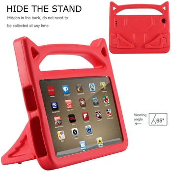 

Cute Dustproof Handle Protective Cover Children Stand EVA Shockproof Safe Durable Anti Fall Lightweight For Amazon Kindle Fire 7