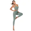 light green yoga set