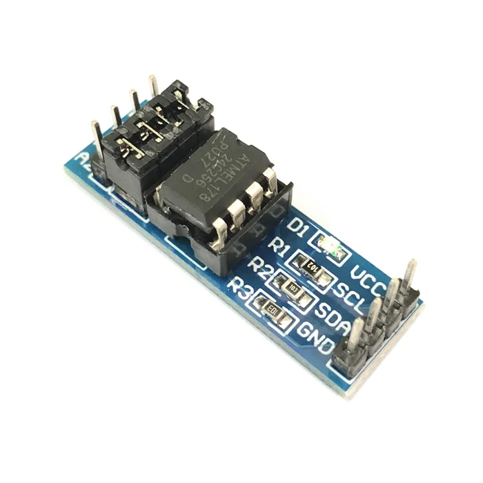 Модуль памяти EEPROM с интерфейсом AT24C256 24C256 I2C | Электронные компоненты и