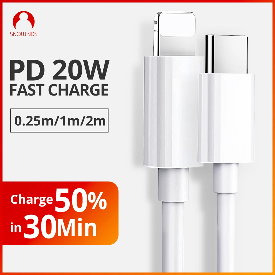 Cable Tipo C A Lightning Para IPhone 11X8765 Sincronizaci n De Datos 