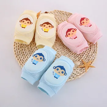 

Children Knee Pads Baby Breathable Mesh Baby Crawling Knee Protective Pads Brace M2