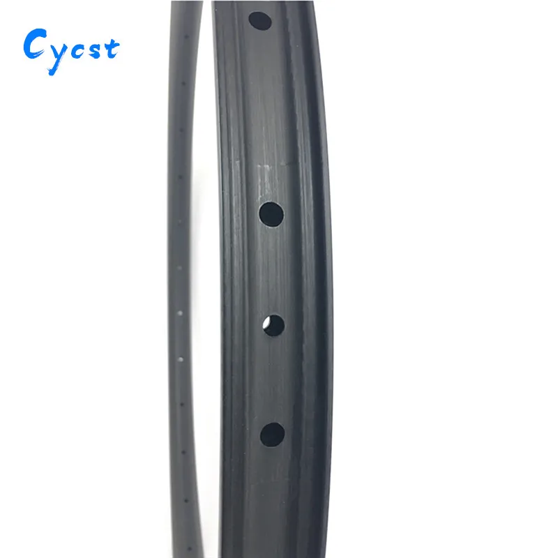 29er MTB AM Enduro 34 мм x 30 мм Глубокий бескамерный безhookless углеродный обод UD 3K 12K 3K Twill matte 24 28 32 отверстия колесо горного велосипеда