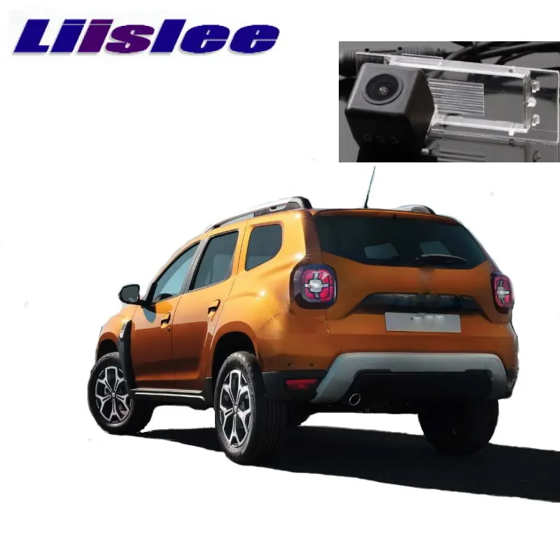 LiisLee Автомобильная HD камера заднего вида для Renault Duster Dacia~ ночного видения Водонепроницаемая специальная камера заднего вида
