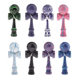 Kendama – boule de peinture en bois Durable pour enfants et adultes, jouet avec ficelle, renforce la main et la Coordination des yeux 