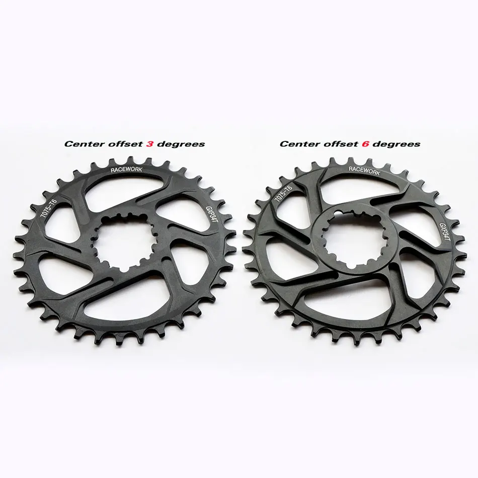 Бесплатно deliv RACEWORK Fahrrad кеттенблат 32 34 36 38t Engen Breite Fahrrad кеттенблат мех GXP XX1 XO KurbelFahrrad crankset 30