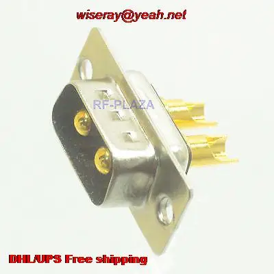

DHL/EUB 30pcs Combination D-SUB solder 2W2 plug 30A power signal Coaxial contact High Current-A6