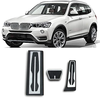 

Car Accelerator Fuel Brake Pedal Foot Pedal Pads Accessories For-BMW X3 2018-2020, X4 2019-2020 Cover Accessories