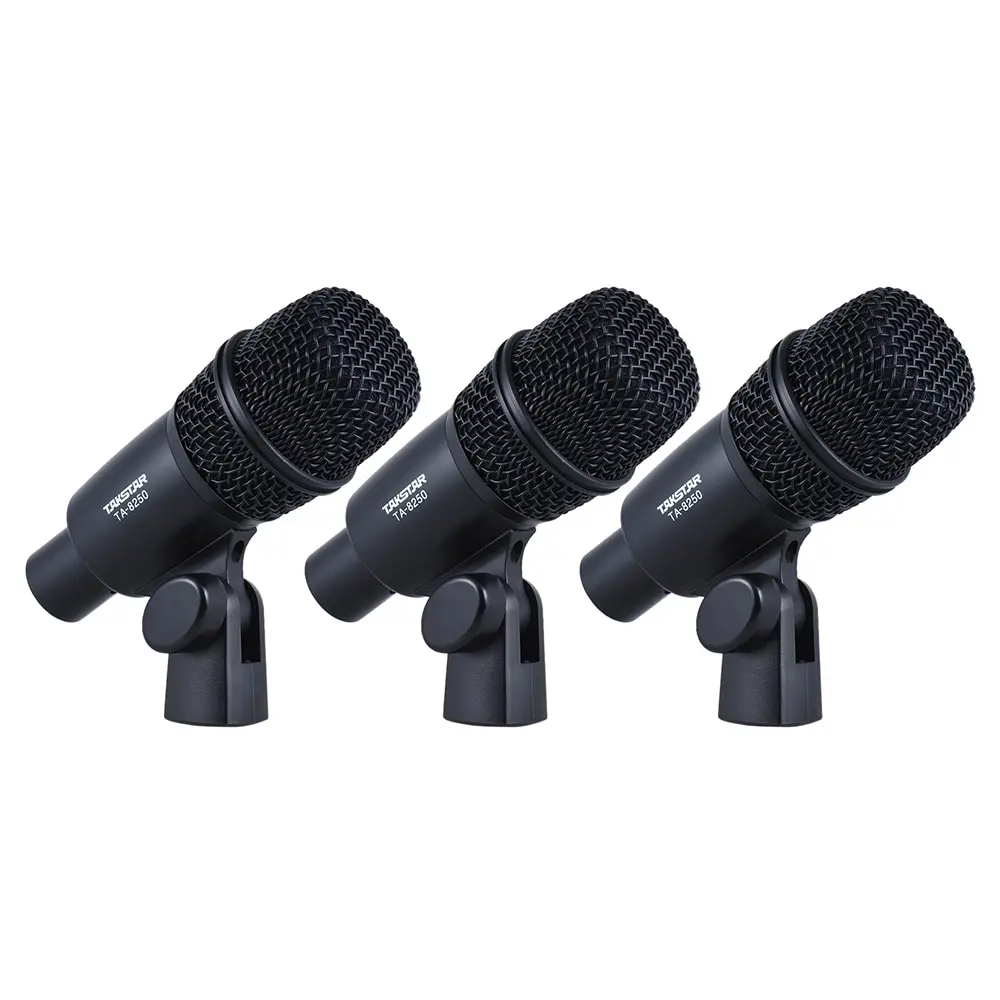 

TAKSTAR DMS-7AS Professional Wired Microphone Mic Kit for Drum Set Musical Instruments