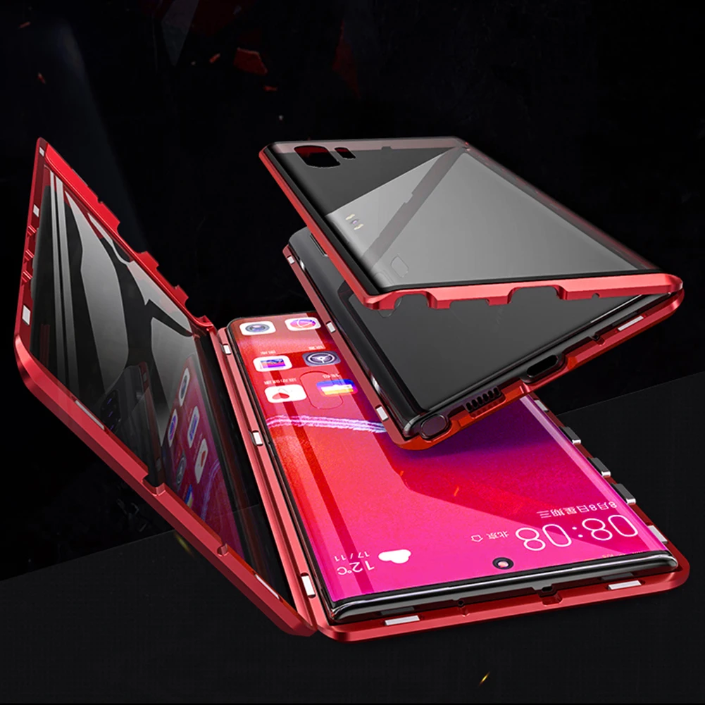 Магнитная Адсорбция металлический чехол для телефона для samsung S8 S8 плюс S9 S9 плюс S10 S10 плюс S10E S10 5G A7 A8 A9 A30 A50 A60 A70 A40 A8
