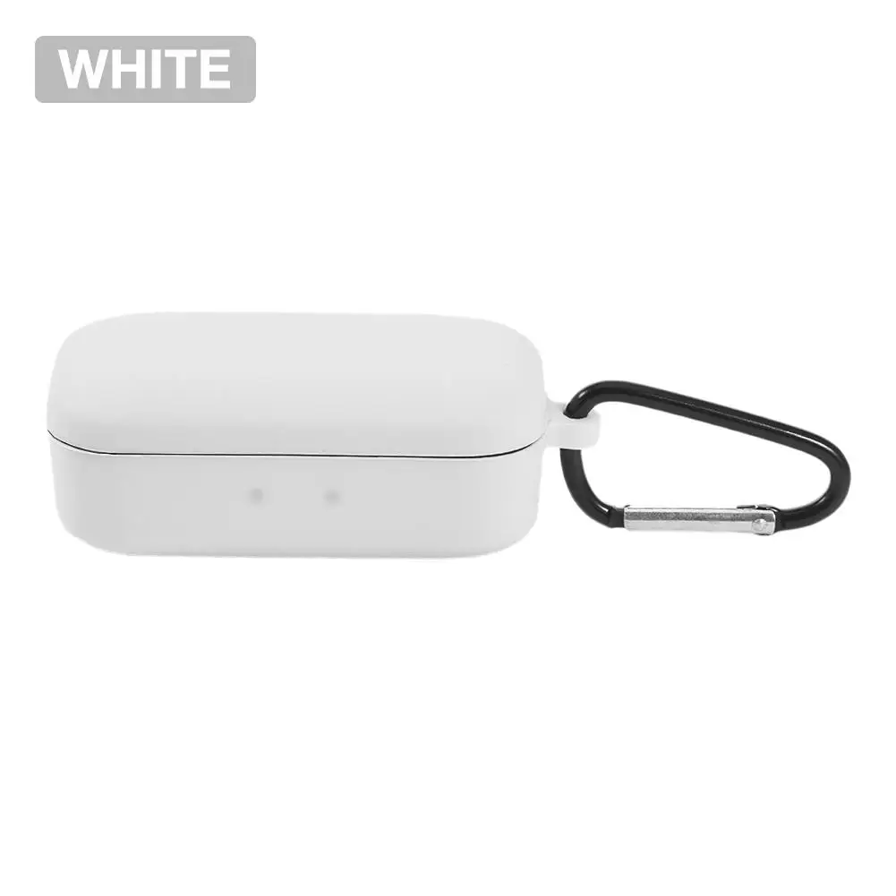 Беспроводные bluetooth-наушники, силиконовый защитный чехол, чехол для наушников, портативные наушники, чехол для переноски, устойчивый к царапинам, для QCY, T5 - Цвет: White