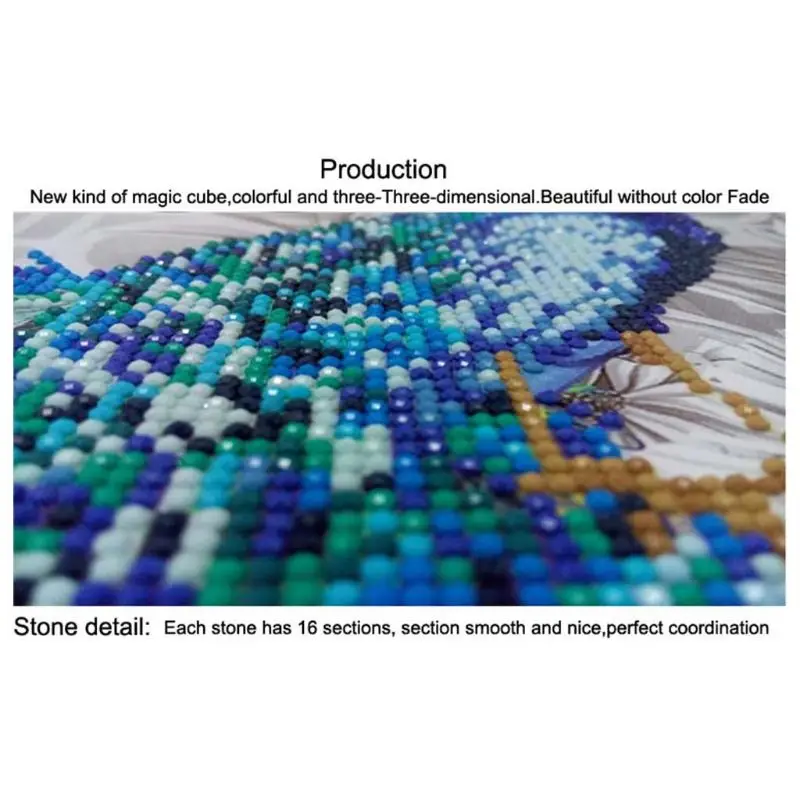 Color eyes 5D Special Shaped Diamond Painting Embroidery Needlework Rhinestone Crystal Cross Craft Stitch Kit  Q6PE