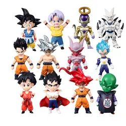 DHL бесплатно 5 шт./пакет 100 упак./лот мини Dragon Ball Z Super Saiyan Son Gohan Goku фигурка Стрекоза фигурка трусы игрушки серии «vegeta»