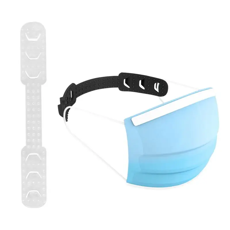 

Mask Hook Ear Wear Type Adjustment Buckle Ear Rope Extension Buckle Change Wear Type Without Mark TPU Extension Buckle ffp3