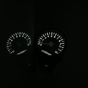 

Universal Motorcycle Alloy Lightweight Tachometer Speedometer Odometer Gauge