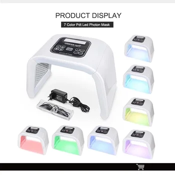

Widely use 7 colors omega PDT led light therapy for anti-wrinkle and skin rejuvenation treatment for salon use