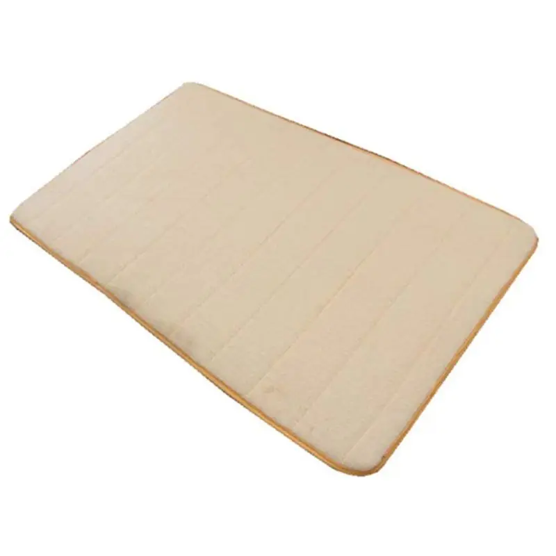 New Bath Mat Bathroom Carpet Water Absorption Rug Shaggy Memory Foam Bathroom Mat kitchen Floor tapis salle