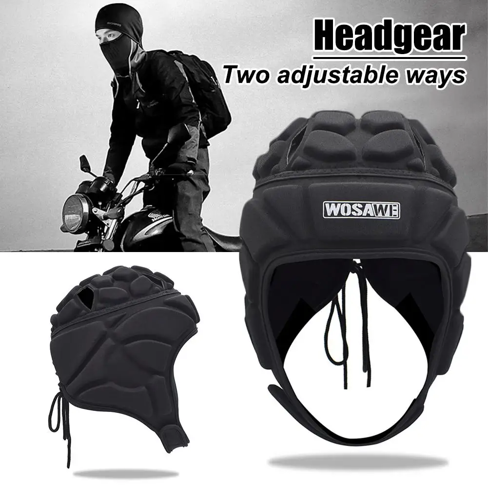 

Men Women Profession Football Soccer Goalkeeper Helmet Protective Headgear Motorcycle Skating Head Protector Goalkeeper Helmet