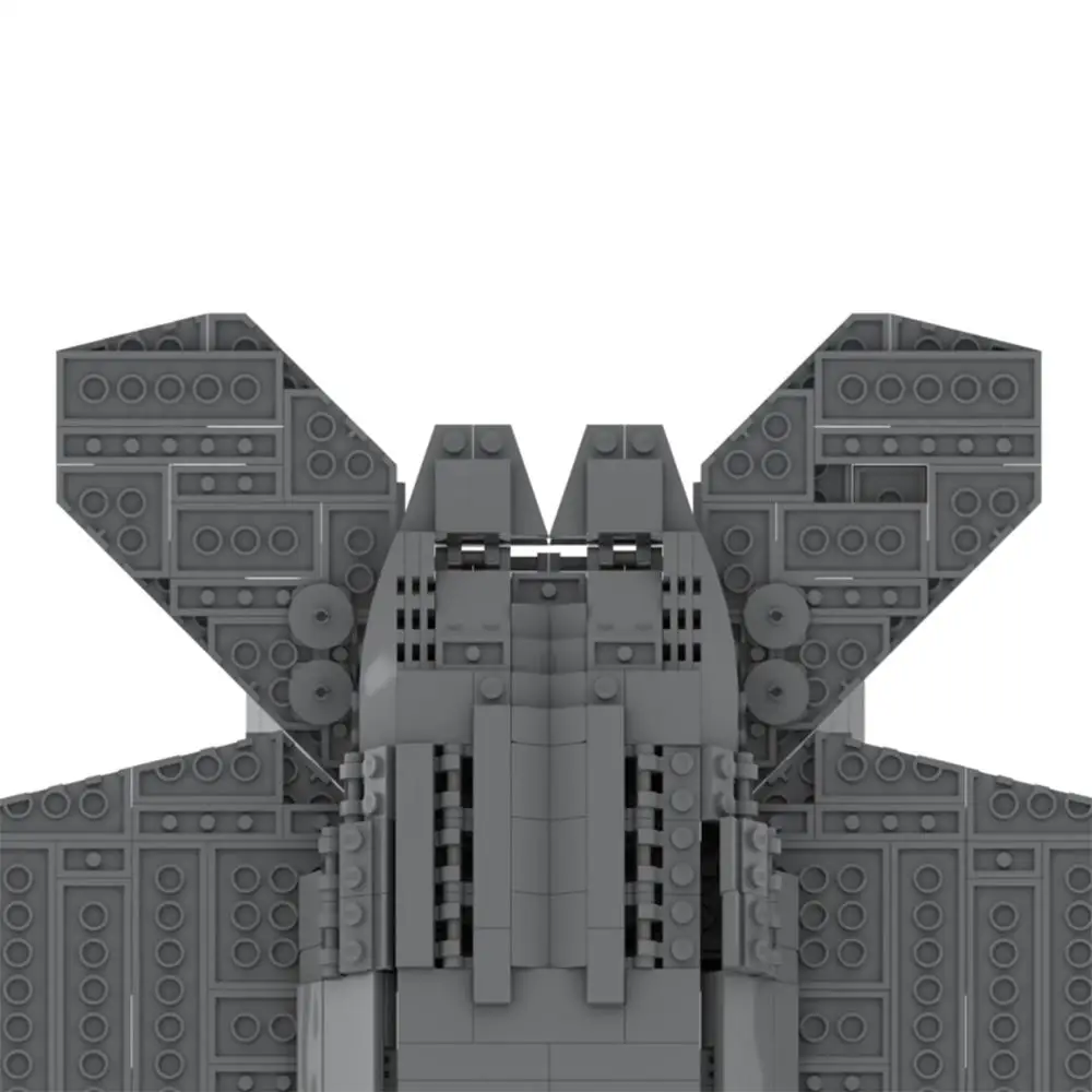 11x32x45 см 848 шт. MOC Военная серия маленький солдат современный истребитель DIY Модель