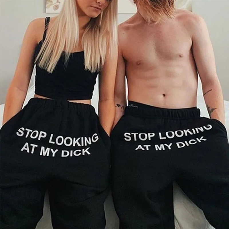 Женские летние штаны для бега черные спортивные в стиле хип-хоп с высокой талией