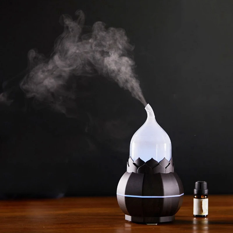 

New Creative Usb Electric Aroma Air Diffuser Wood Ultrasonic Air Humidifier Essential Oil Aromatherapy Cool Mist Maker for Home