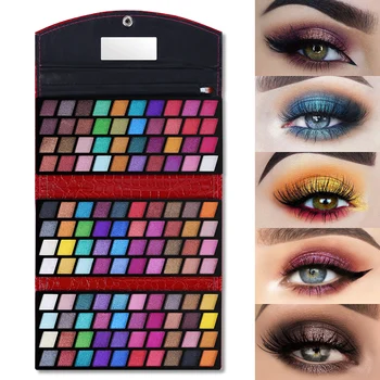 

120 Color Diamond Pressed Glitter Eyeshadow Palette Shimmer Shine Eye Shadow Powder Makeup Waterproof Pigment Eyes Cosmetic