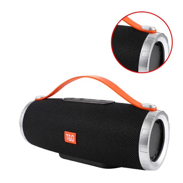 FULL-TG109 беспроводной Bluetooth динамик стерео 3D бас Спортивный Портативный Саундбар динамик с микрофоном AUX для телефонных звонков