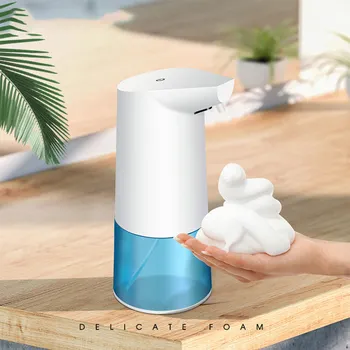 

350ml Touchless Bathroom Dispenser Smart Sensor Liquid Soap Dispenser for Kitchen Hand Free Automatic Soap Dispenser