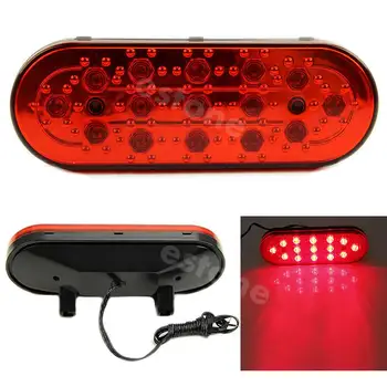 

Universal 15 LED Car Rear Strobe Tail Brake DRL Stop Light Fog Flashing Lamp 12V X6HF