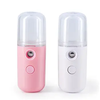 

Humidifier Usb Nano Mist Sprayer Mini Facial Steamer Aromatherapy Rechargeable Face Moisturizing Skin Care Tool Spray Machine