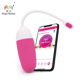 Magic Motion G-spot Clitoris Vibrator Vagina Vibrating Ball Smart Vibe APP Remote Control Flamingo Massager Sex toy for Woman