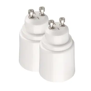 

GU10 Male To E27 Female Base Light Lamp Bulbs Adapter GU10 To E27 Conversion Lamp Holder Adapter Suitable For All Voltage