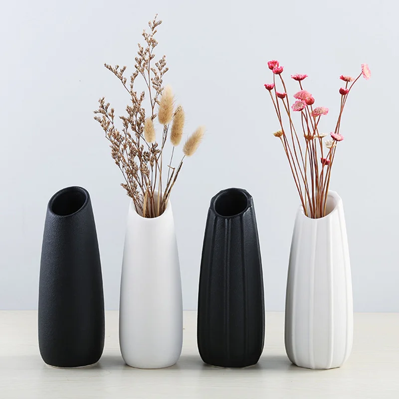 Details about   Nordic Minimalist Ceramic Vase Flower Home Warmth Scandinavian Tabletop Decor 