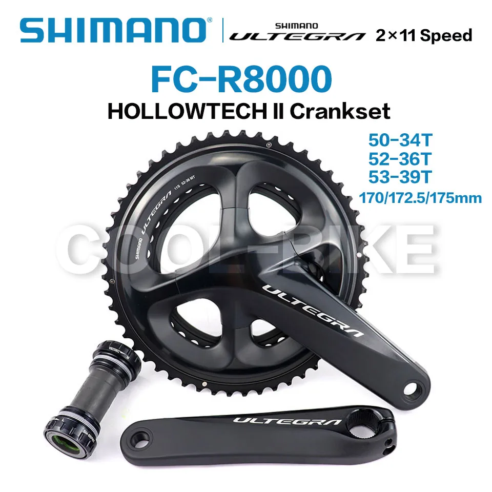 bereiden Kinematica Verdragen Shimano Ultegra Fc R8000 Crankstel R8000 Hollowtech Ii Crankstel 2x11 Speed  Road Fiets Crankstel Hollow Tech Ii Bike Chain Wiel|fietsslinger &  kettingwiel| - AliExpress