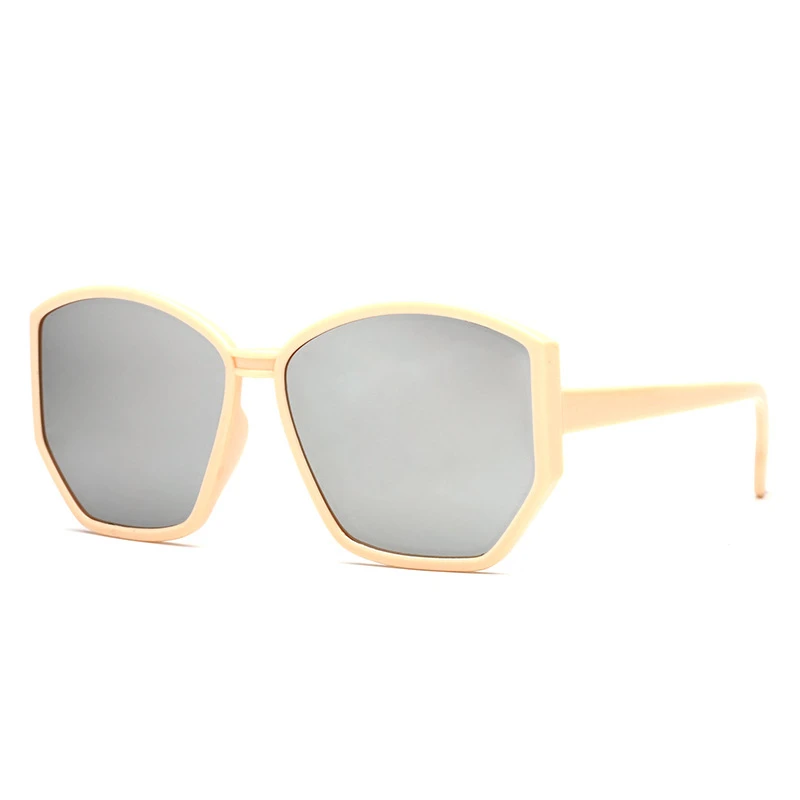 Tide brand big frame fashion children's sunglasses New baby cute sunglasses Europe and America with decorative glasses - Lenses Color: NO2.