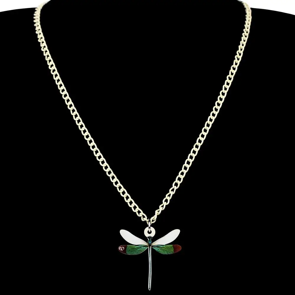 ARWA Acrylic Green Dragonfly Jewelry 