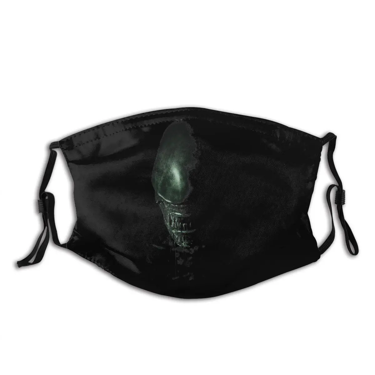 Забавная модная маска Alien для лица с 2 фильтрами взрослых | Аксессуары одежды