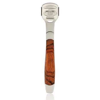

Foot Care Pedicure Callus Shaver Hard Skin Remover Wood Handle 10 Blades