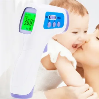 

Baby Infrared Thermometer Digital Thermometer Gun Noncontact Temperature Measurement Device Kids/ 0.5 Seconds Rapid Perfect Care