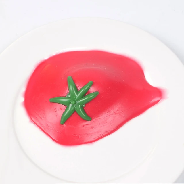 Kids Toys Squeeze Tomato Squishy Balls Stress Relief Fidget Toy 5