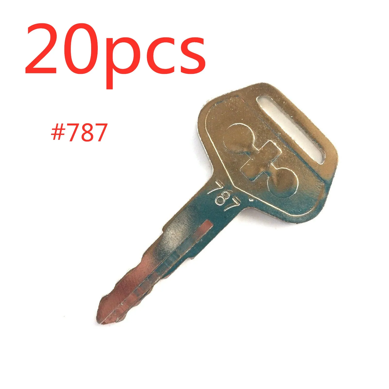 

20pc For Komatsu Heavy Equipment 787 Key Excavator Dozer Loader Backhoe Starter Free Shipping