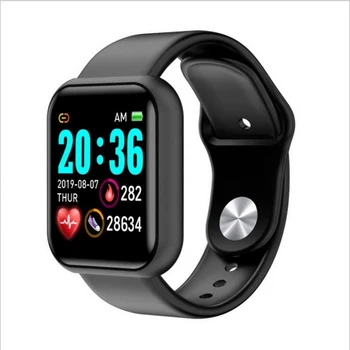 

D20 Men's smart WatchY67 Bluetooth Fitness Tracker Sport Watch Heart Rate Monitor Blood Pressure Smart Bracelet Smartwatch