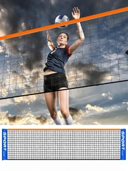 Portable Badminton Net Easy Setup Volleyball Net for Tennis Pick leball Training Indoor Outdoor Sports Badminto Tennis Net Mesh