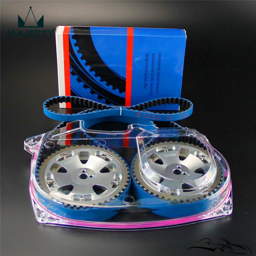 Ремень ГРМ с балансиром + прозрачная крышка шестерни шкив камеры для Lancer EVO 9 IX