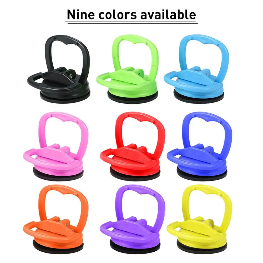 

Good Auto Car Body Dent Ding Remover Repair Tools Fix Mend Paintless Puller Pull Tool Sucker Pull Panel Suction Cup Kit Black