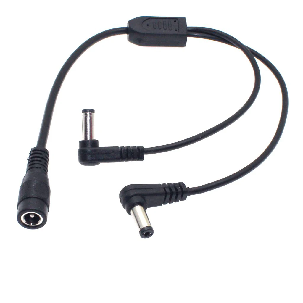 DC Power 1 Female to 2 Angled Male Way Splitter Adapter Connector Plug Cable 5.5mm*2.1mm 12V For CCTV Camera LED Strip Light 8 H4cddd850959f4b97afe2417f1478b5c1w DC Power 1 Female to 2 Angled Male Way Splitter Adapter Connector Plug Cable 5.5mm*2.1mm 12V For CCTV Camera LED Strip Light